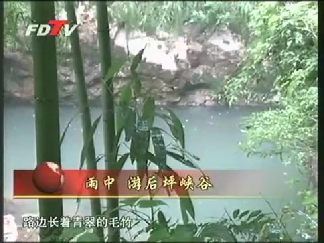 视野专题——雨中 游后坪峡谷