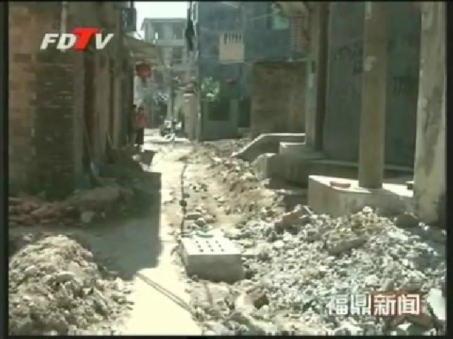 坝仔巷整修 便民利民需各方支持配合