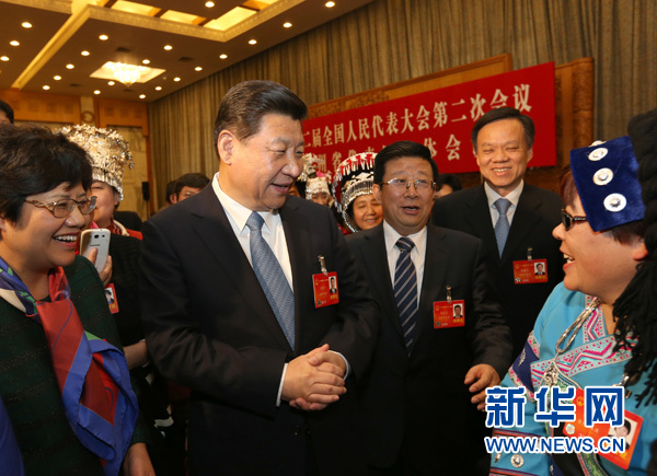 习近平参加贵州代表团审议时强调:要真正使贫困地区群众不断得到实惠