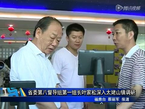 省委第八督导组第一组长叶家松深入太姥山镇调研