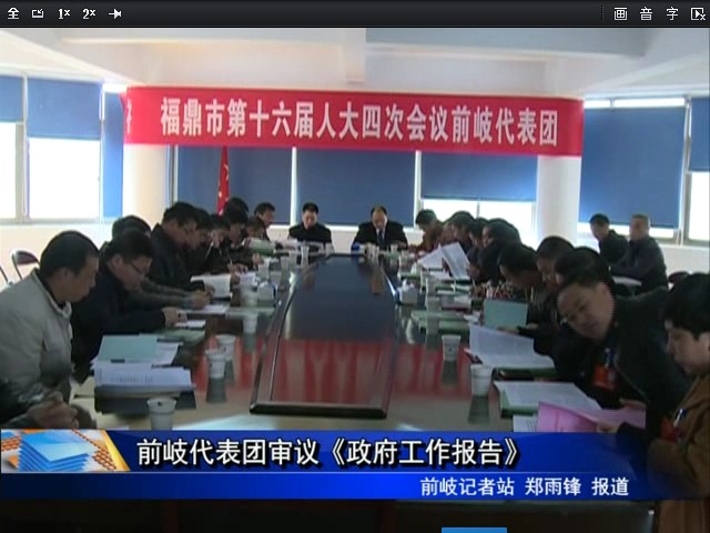 前岐代表团审议《政府工作报告》