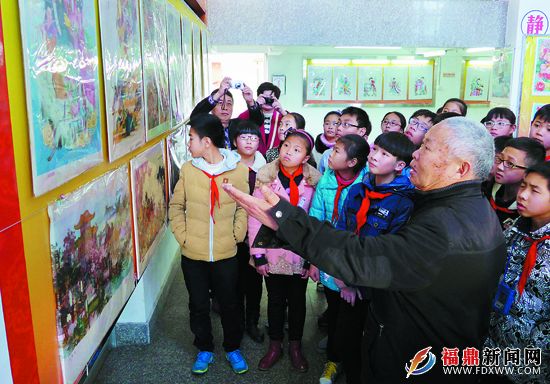 市图书馆举办“中国传统年画展”