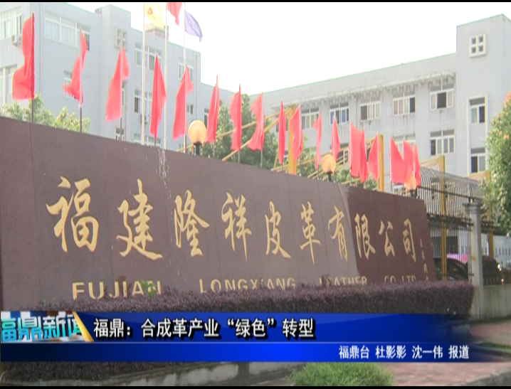 福鼎：合成革产业“绿色”转型