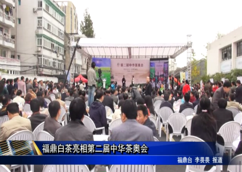 福鼎白茶亮相第二届中华茶奥会