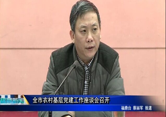 全市农村基层党建工作座谈会召开
