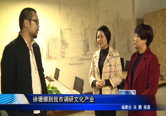 徐珊娜到我市调研文化产业