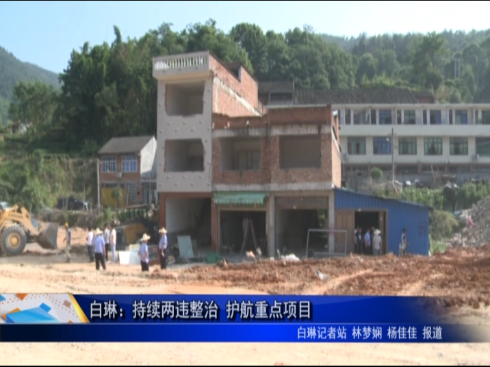 白琳：持续两违整治 护航重点项目