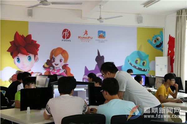 福鼎职专与功夫动漫公司签订“校企合作协议”
