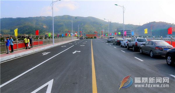 岗尾大桥通车，“东扩、南移、面海”又进了一步