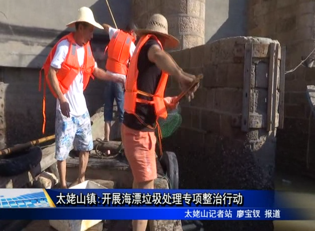太姥山镇:开展海漂垃圾处理专项整治行动