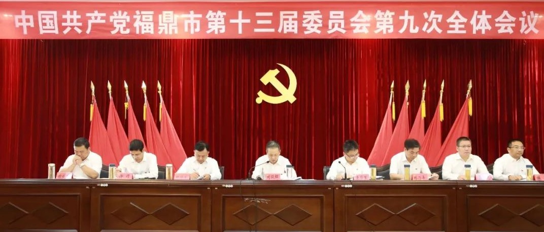 中共福鼎市委十三届九次全体会议召开，释放大量重要信息