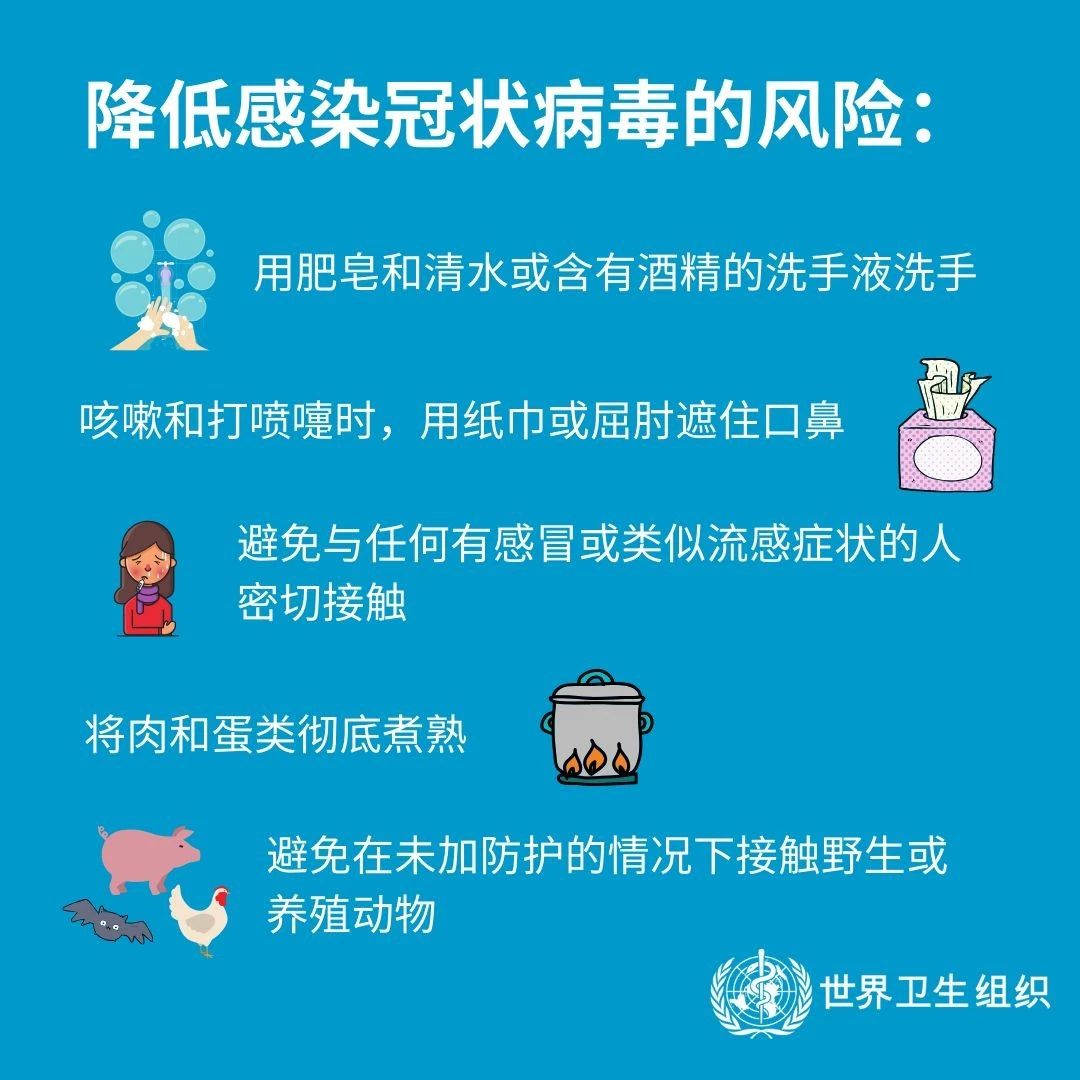 注意！预防冠状病毒，如何保护自己和他人？