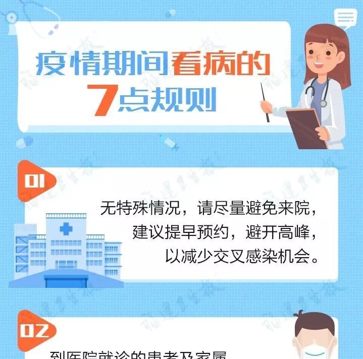 现在去医院看病安不安全？不必恐慌！遵守好规则，有病及时去医院！