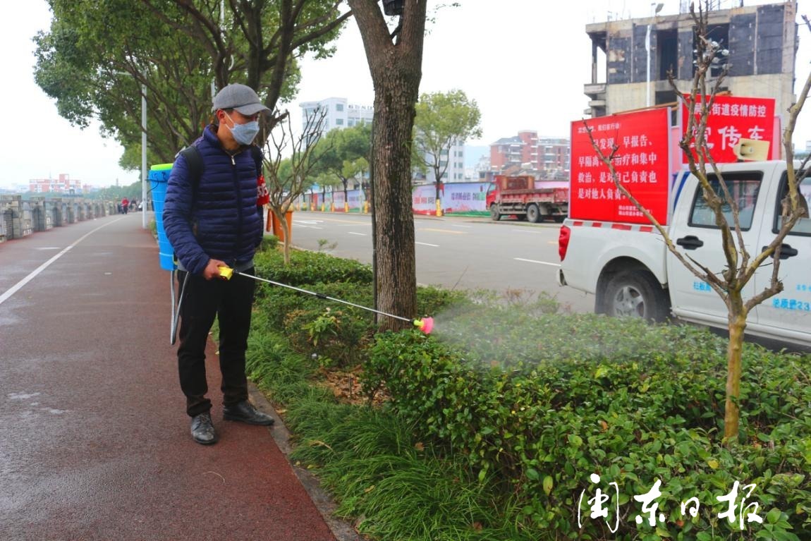 【基层防疫在线】福鼎桐山：防疫消毒60余次 筑牢居民安全防线