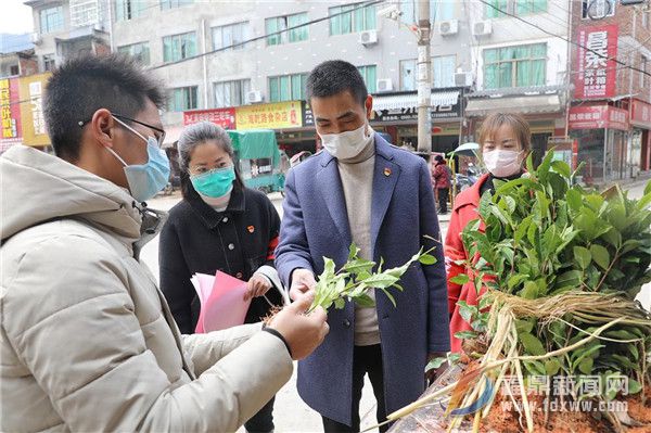 点头：住乡联村干部支援茶乡，力保防疫生产两促进