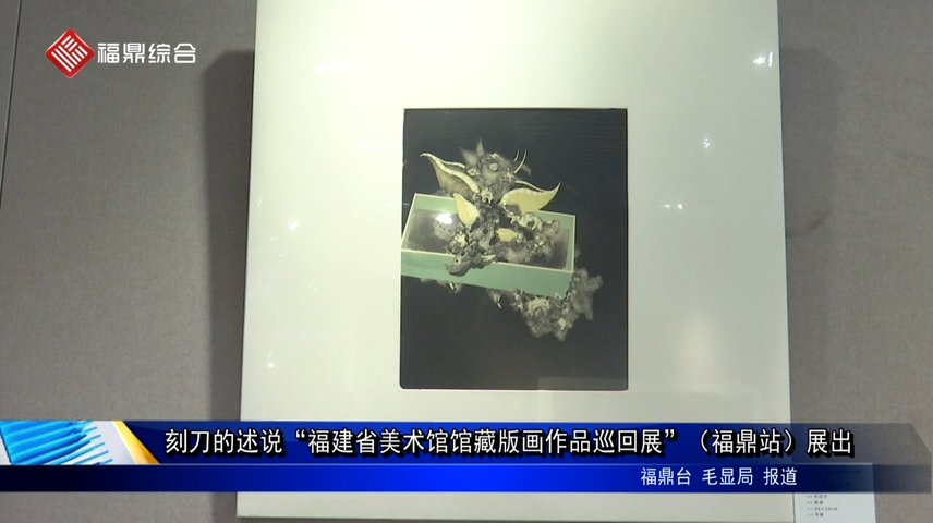 刻刀的述说“福建省美术馆馆藏版画作品巡回展”（福鼎站）展出