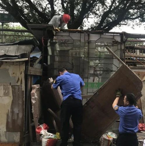 为文明护航，桐城街道向违建“亮剑”