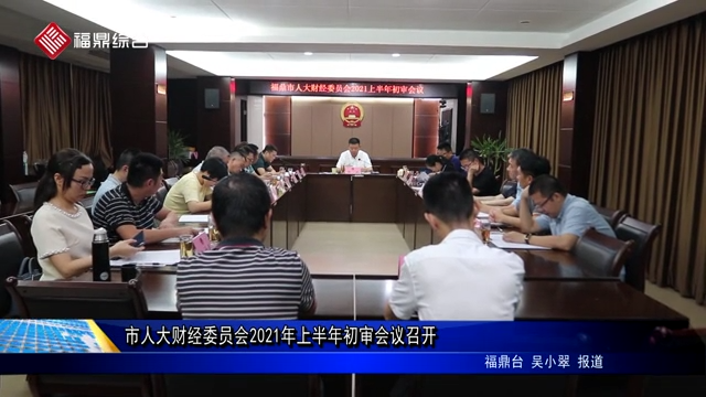 市人大财经委员会2021年上半年初审会议召开