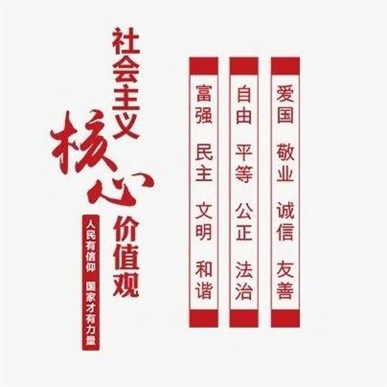 一波动图，巧记24字社会主义核心价值观