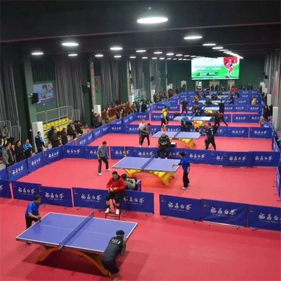 福鼎市全民健身乒乓球运动中心迎来首个大型赛事