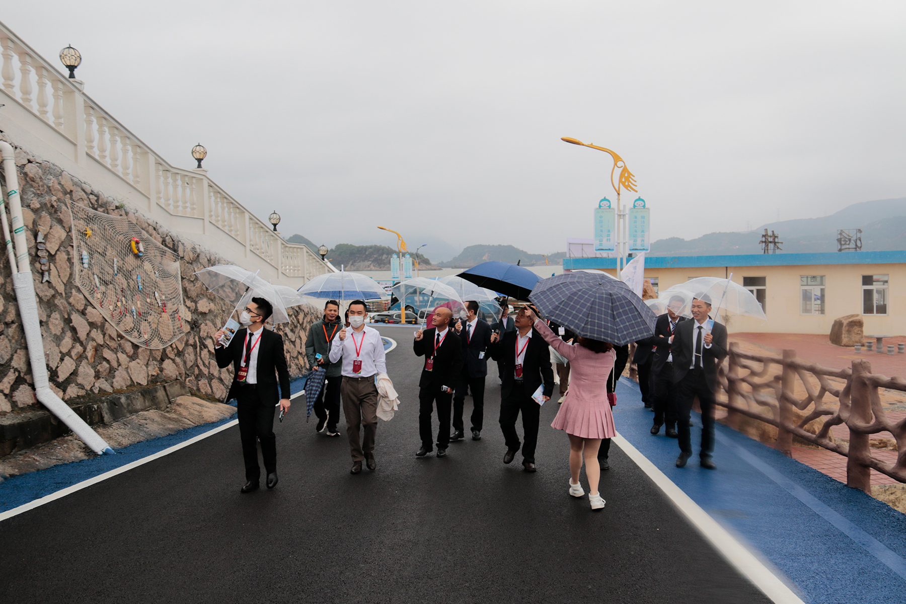 宁德市金牌旅游村现场观摩活动在硖门举行