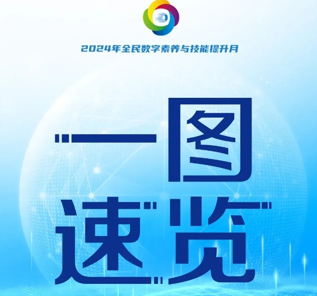 一图速览：2024年全民数字素养与技能提升月