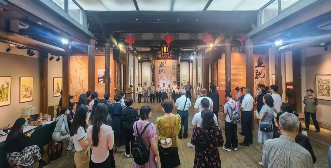 “闽东之光·画说太姥”山水画展在福州举行