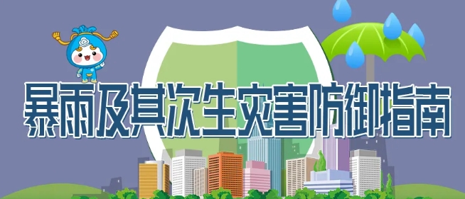 暴雨及其次生灾害防御指南