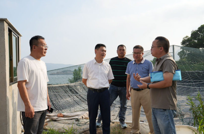 叶浩文开展“四下基层”暨渔业产业升级改造专项调研