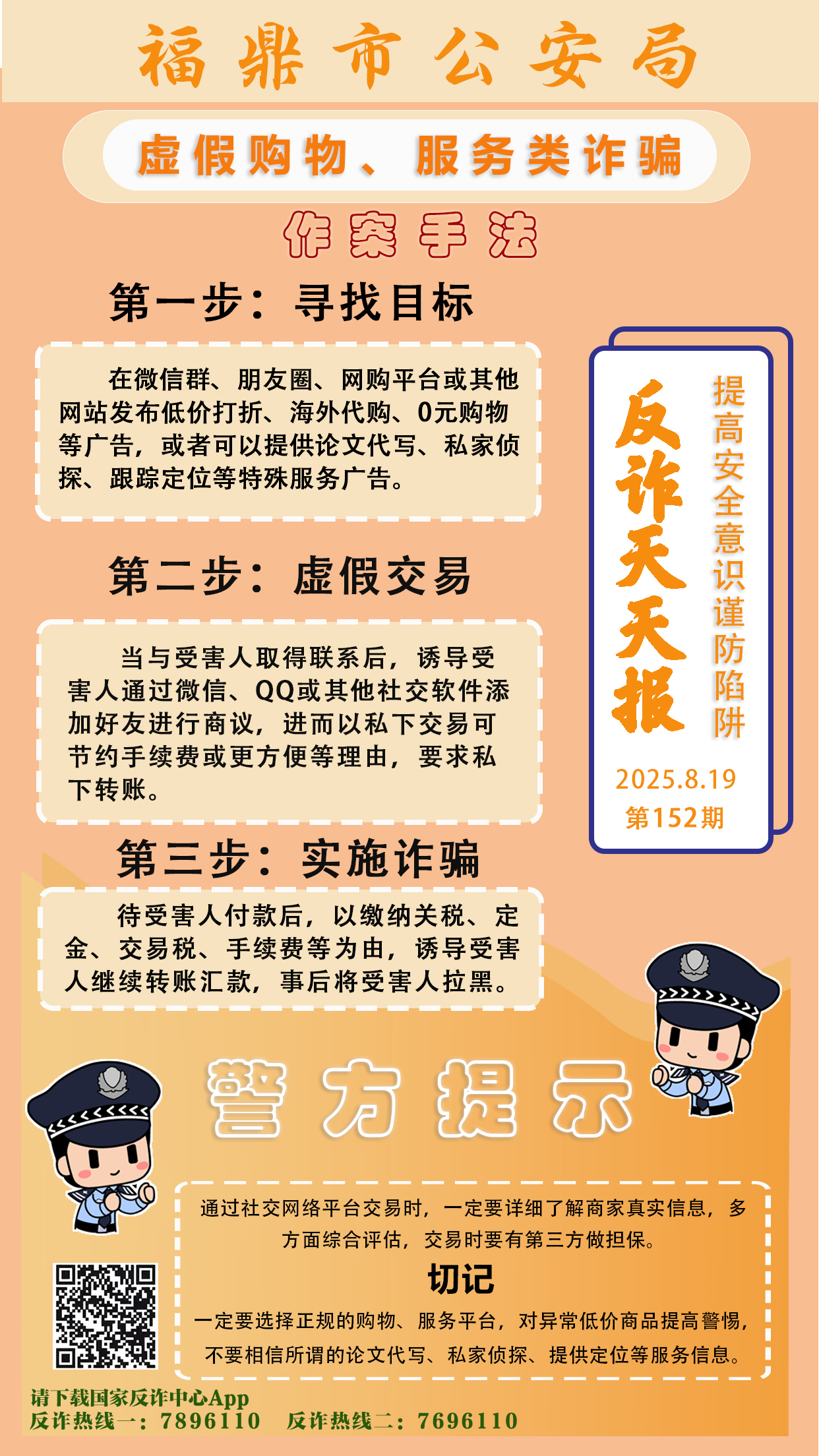 反诈天天报丨虚假购物、服务类诈骗