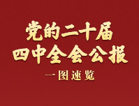党的二十届四中全会公报一图速览