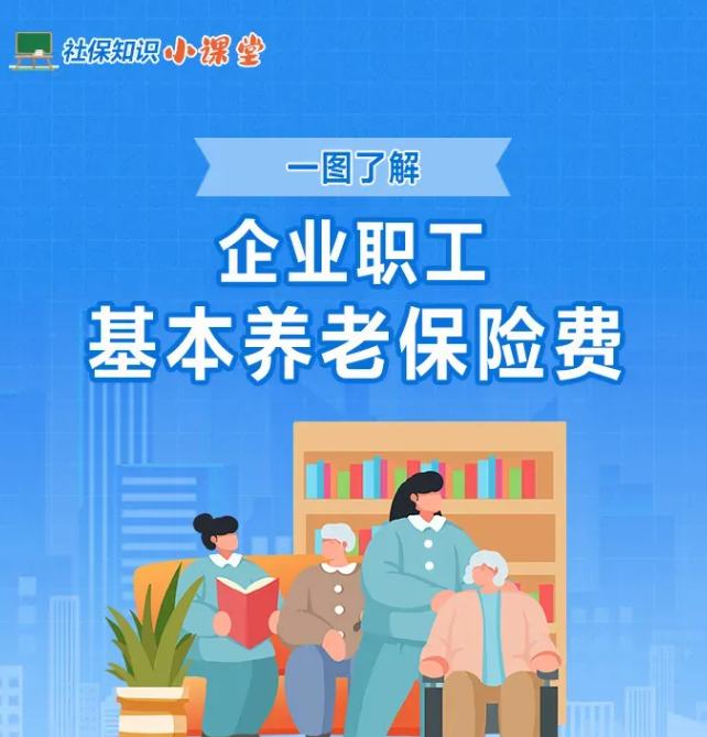 一图了解：企业职工基本养老保险费