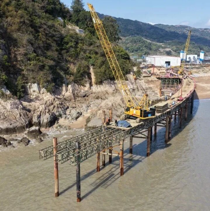 国道G228线筼筜特大桥基础工程全面启动